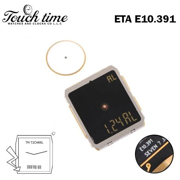 ETA E10.391 Swiss Made - For BREITLING Analog/Digital Movement- Without Stem thumbnail 2