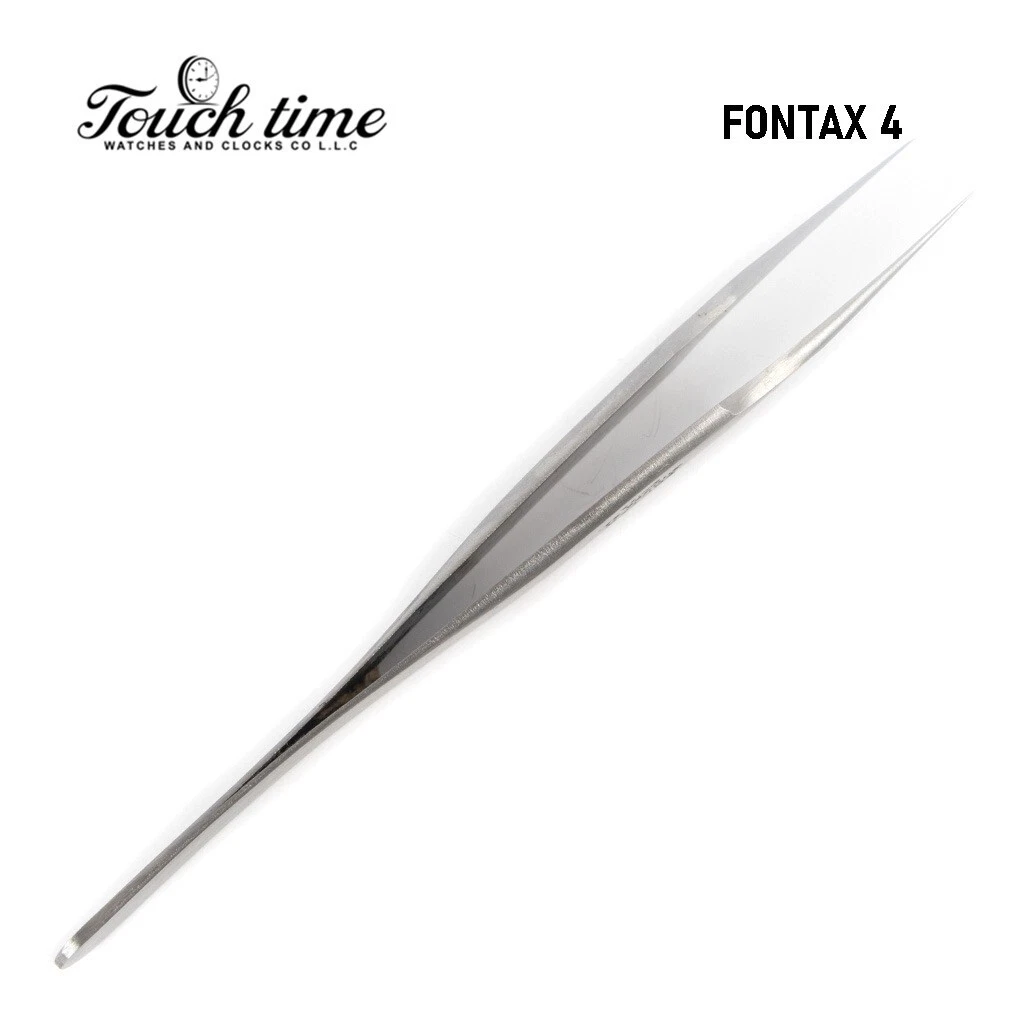 FONTAX No.4 Tweezers Swiss – Strong Precision Tweezers with Sharp Thin Tip thumbnail 3