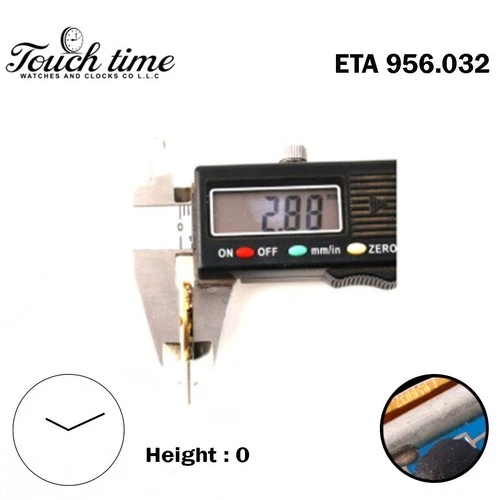 ETA 956.032 Swiss Quartz Watch Movement -2 Hands- Without Disk- H:2.88mm thumbnail 3