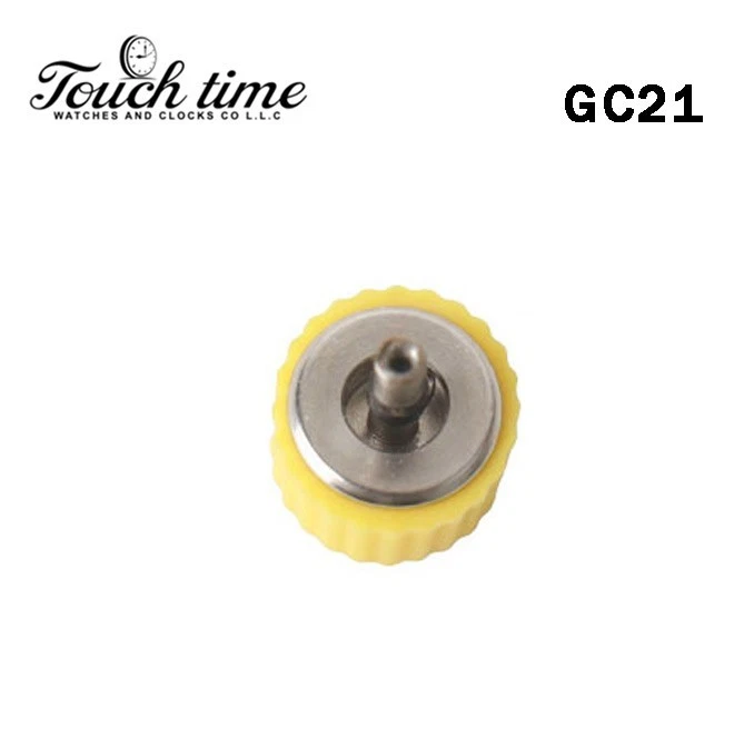 Yellow/Silver GUCCI Swiss Watch Crown-Diameter:6.76mm #GC21 thumbnail 3