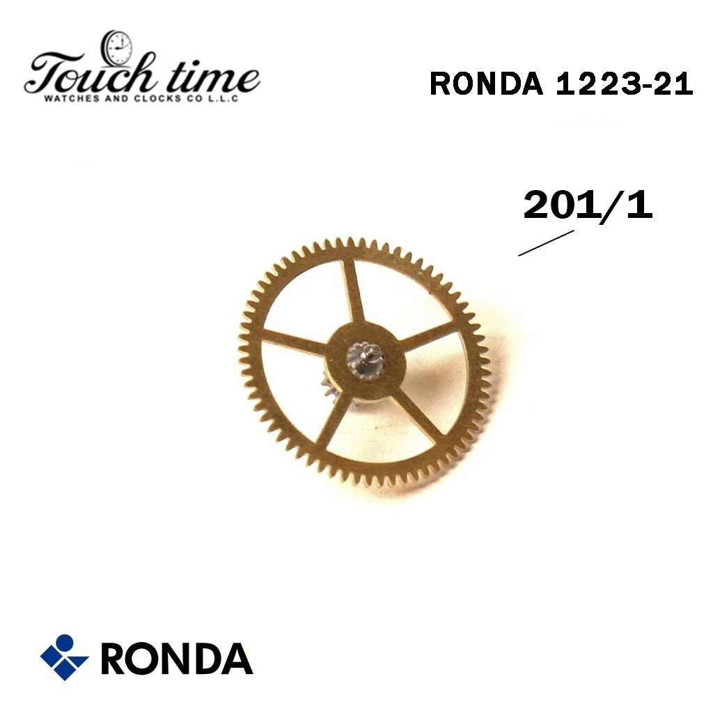 RONDA 1223-21 Large Driving Wheel – Gold – Part Number 201/1 – Swiss Made thumbnail 3