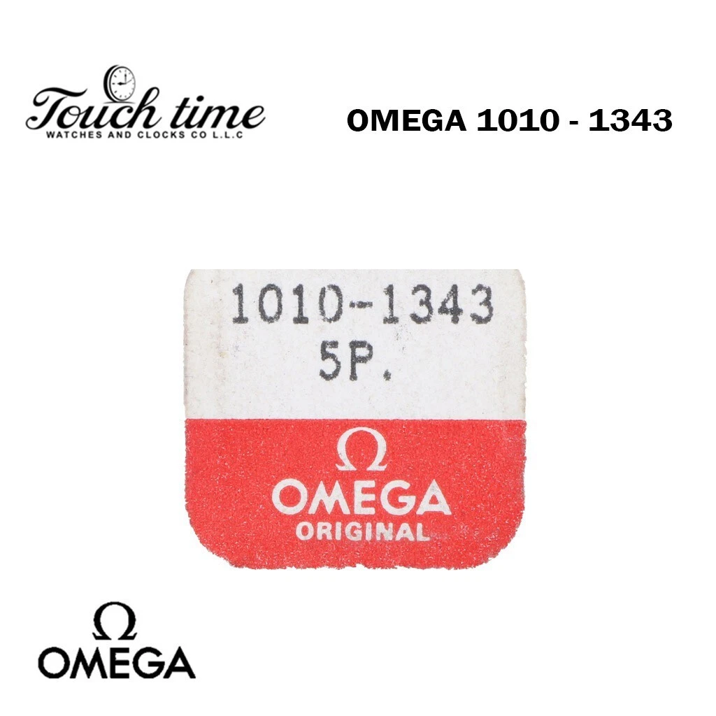 Omega Original Swiss Jewel 1010-1343 For Omega 1010, ( 5 Pieces), Part No 1343.