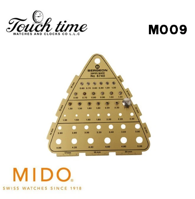 MIDO Swiss Watch Crown Silver -Diameter:6.92mm #M009 thumbnail 5
