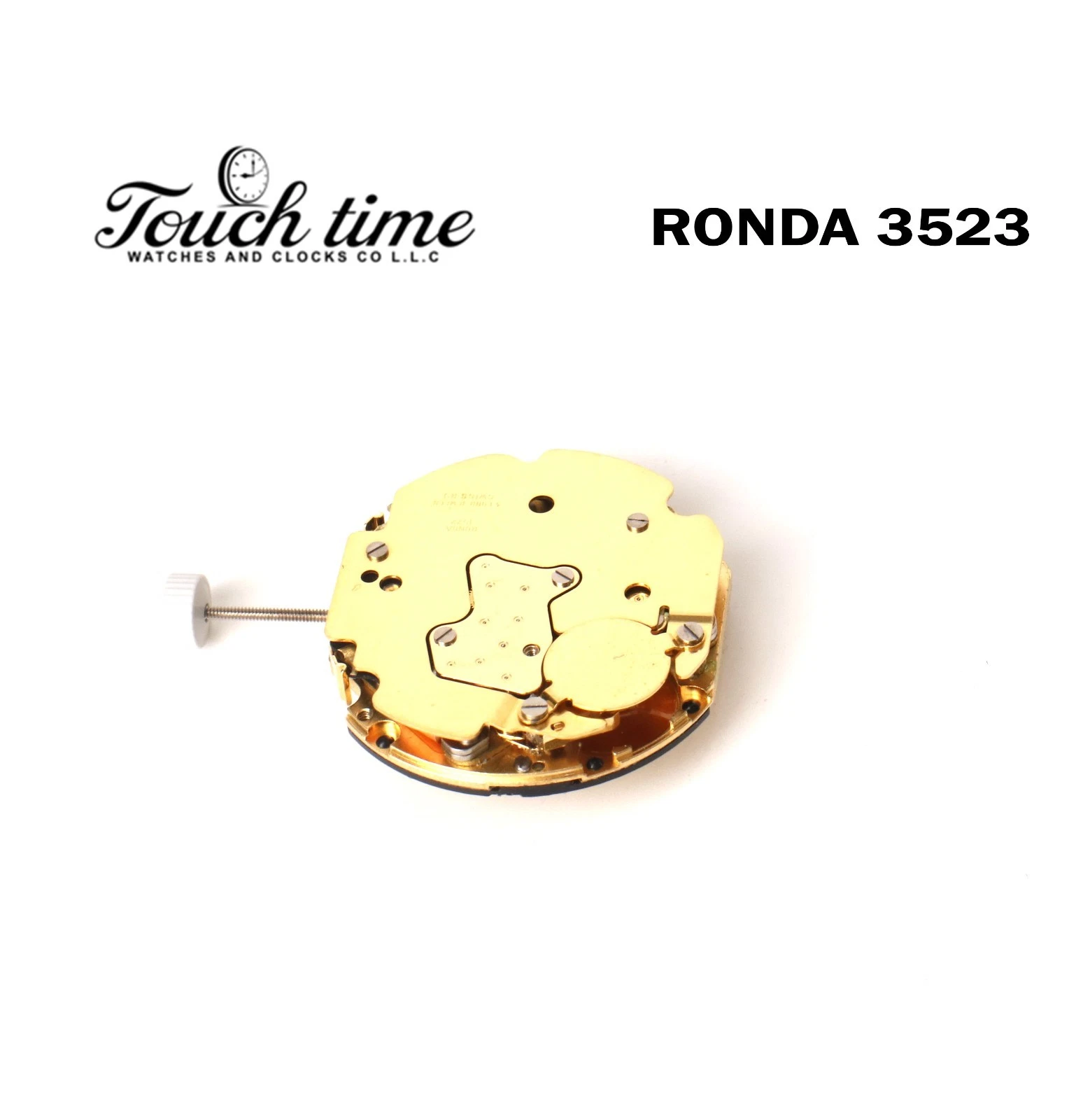 Ronda 3522 حركة كوارتز سويسرية - صغيرة Seconds - 7.30mm - NOS thumbnail 3