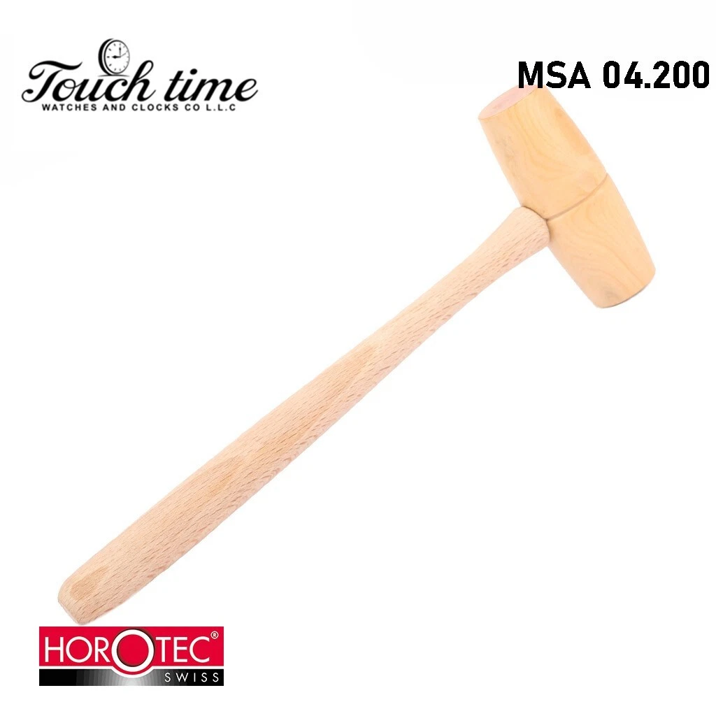 HOROTEC MSA04.200 Boxwood Mallet, Head ø 30 X L75 / Total L220 MM. thumbnail 2