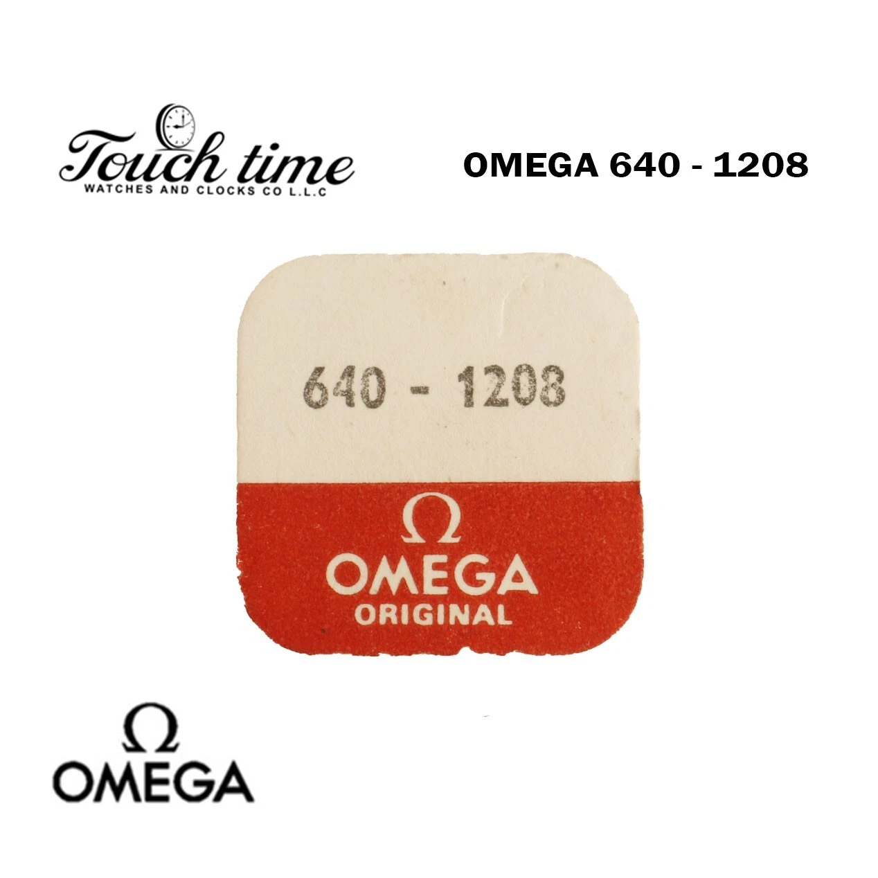 OMEGA Original Swiss Mainspring 640-1208 For Omega Movement 640, Part No 1208