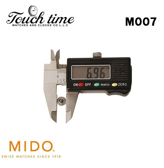 MIDO سويسري ساعة Crown فضي - Diameter: 7.22mm #M007 thumbnail 4