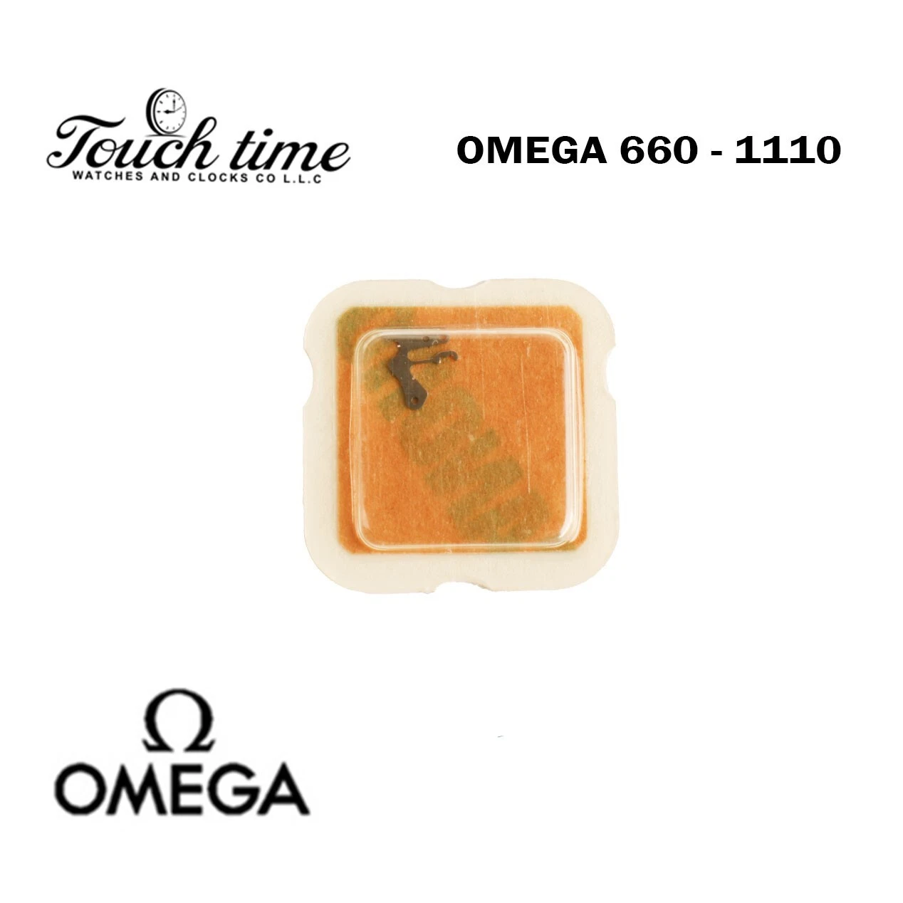 OMEGA Original Swiss Setting Lever Sparing 660-1110, For Omega Movement 660, Part Number 1110. thumbnail 2