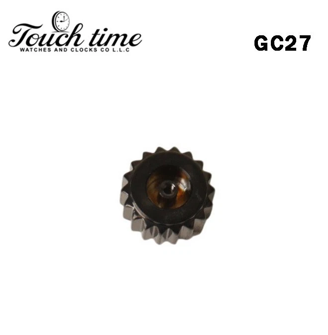 GUCCI Swiss Watch Crown Black -Diameter:7.23mm #GC27 thumbnail 2