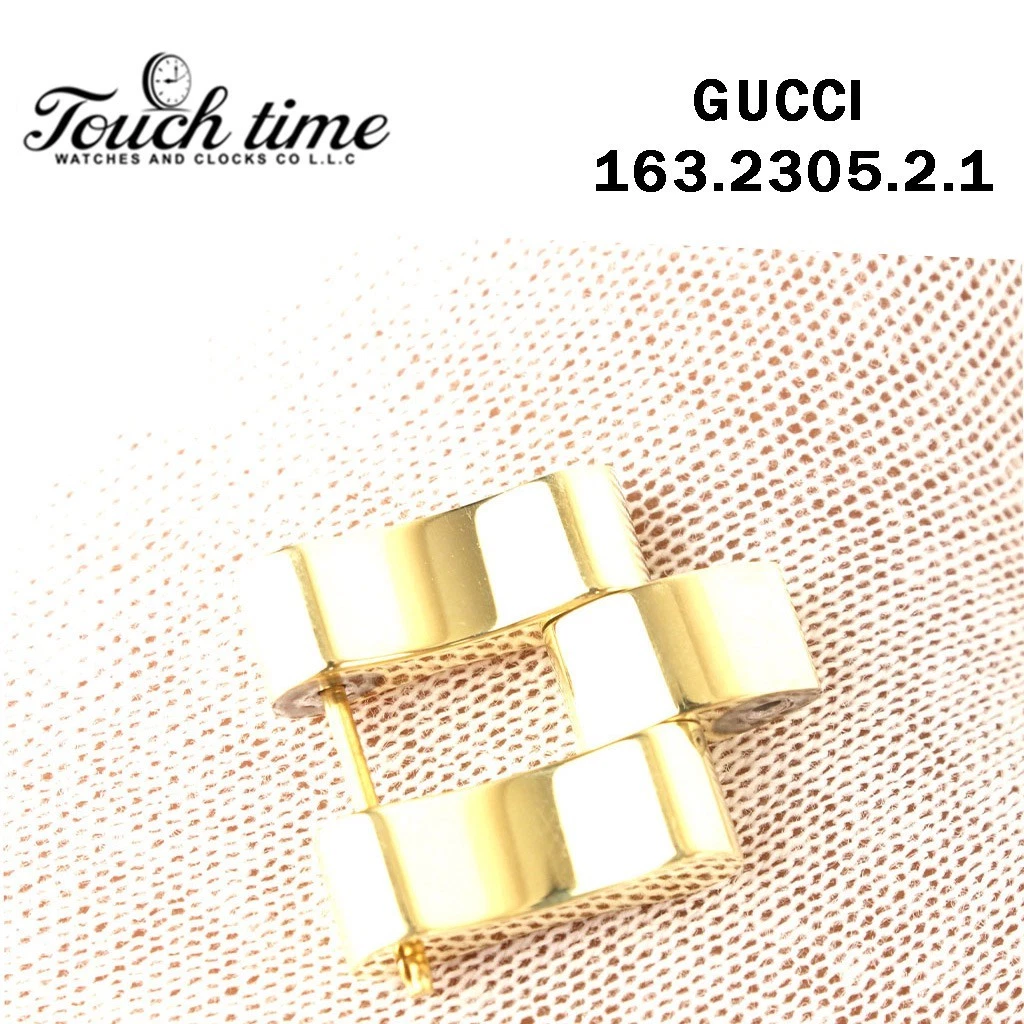 GUCCI 2305L-Size:16mm-Bracelet Link-Gold-Watch Number: GUCCI 163.2305.2.1. thumbnail 5