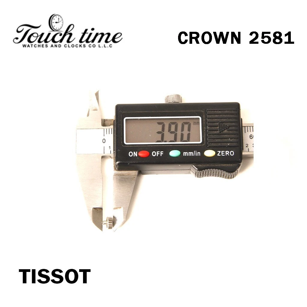TISSOT Crown 2581 - سويسري صناعة - فضي - حركة أوتوماتيك. thumbnail 4