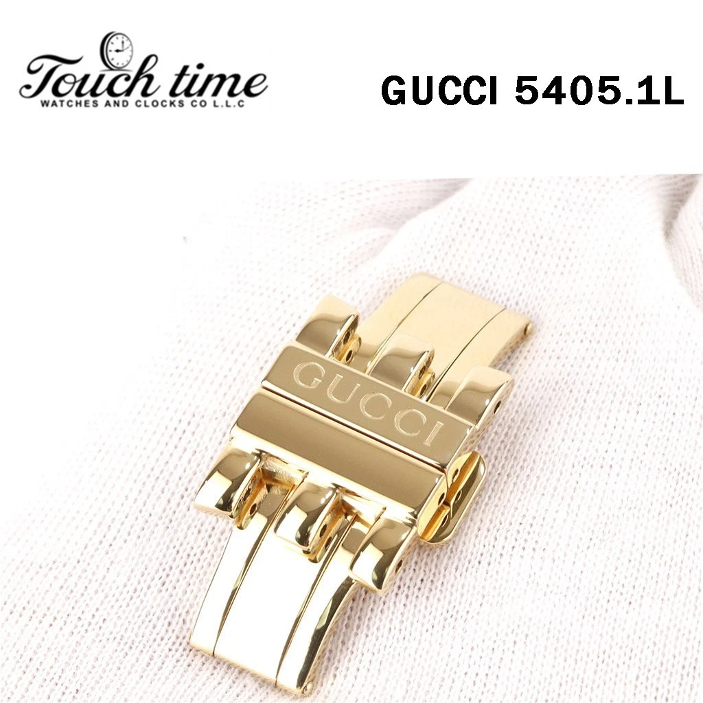 Genuine GUCCI Watch Number:5405.1L-Ladies Claps-Gold.