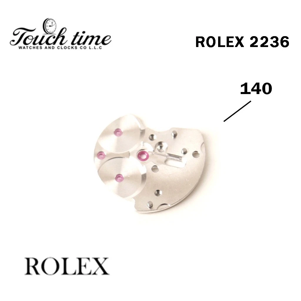 ROLEX 2236-Swiss Made -Automatic Upper Bridge-Part Number:140-Silver Color.