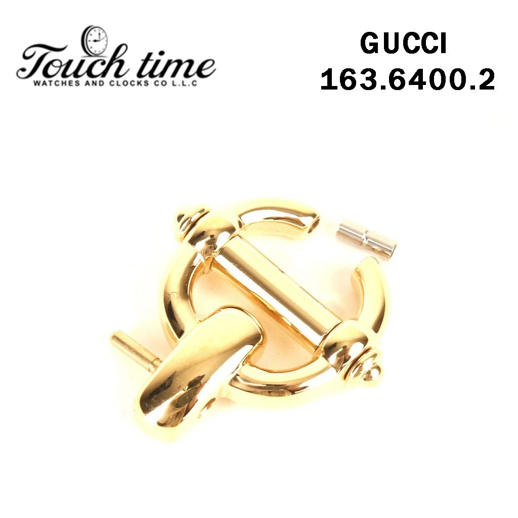 GUCCI 6400L-Bracelet Link-Gold-Watch Number:163.6400.2