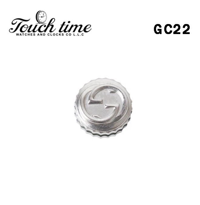 فضي GUCCI سويسري ساعة Crown - Diameter: 6.88mm #GC22 thumbnail 2