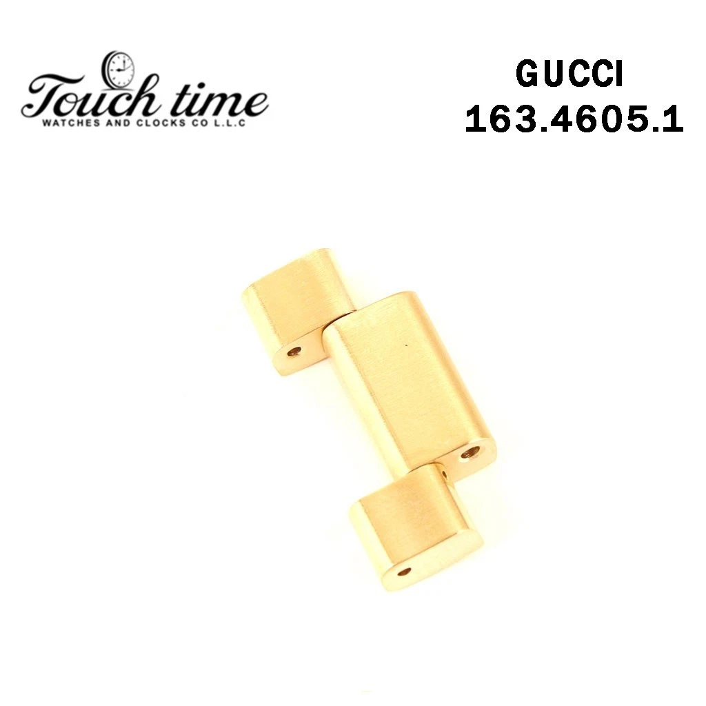 GUCCI 163.4605.1-Size:12mm-Bracelet Link-Gold.