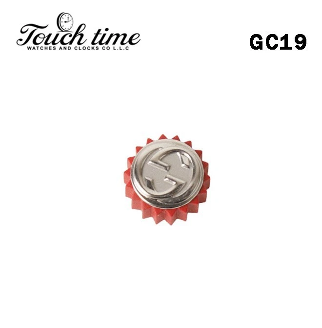 Red/Silver GUCCI Swiss Watch Crown-Diameter:6.57mm #GC19 thumbnail 2